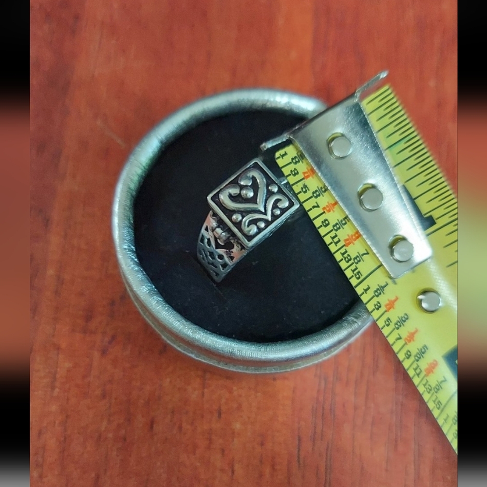 Handcrafted Poison Heart Ring (8.25) - Picture 6 of 12